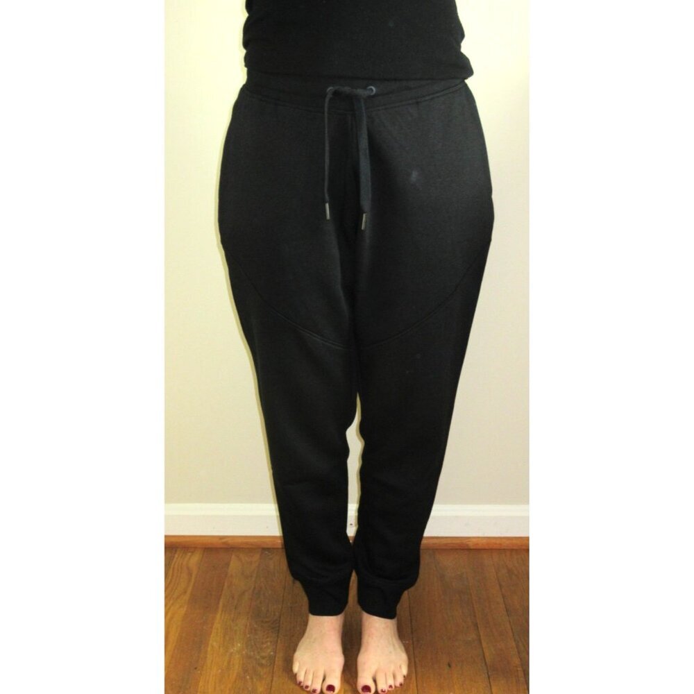 Tasc Performance Women's Legendary Fleece Cotton Jogger Pants Black NWT - Picture 2 of 15